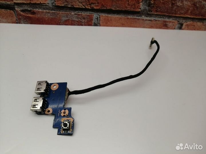 Плата кнопки включения USB scala3-15/17CRV