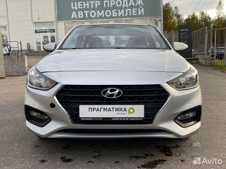 Hyundai Solaris 1.4 МТ, 2017, 85 300 км