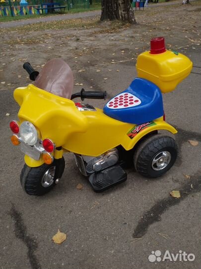 Детский мотоцикл на аккумуляторе бу