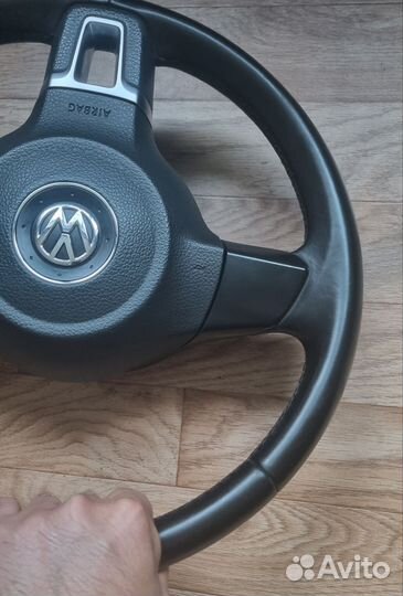 Кожаный руль Volkswagen