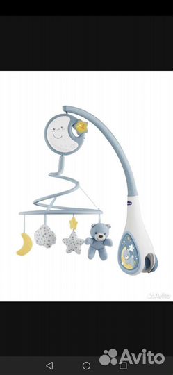 Мобиль Chicco Next2Dreams Голубой