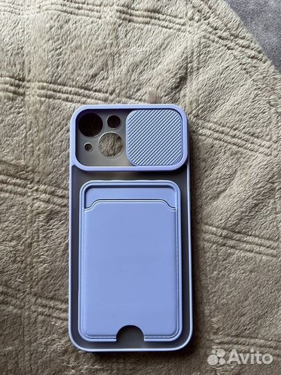 Чехол iPhone 13 с кармашкем для карты