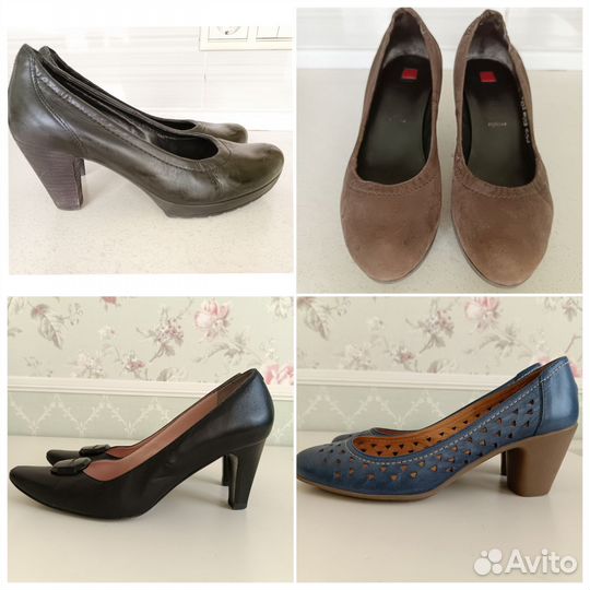 Туфли 38 р.Hoegl Австрия, Yokono Испания и др