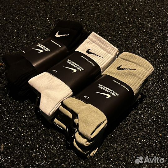 Носки nike высокие