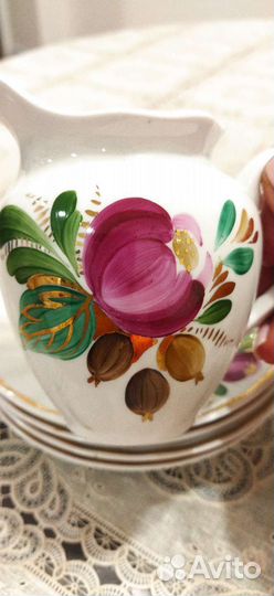 Остатки кофейного сервиза СССР, сливочник и др