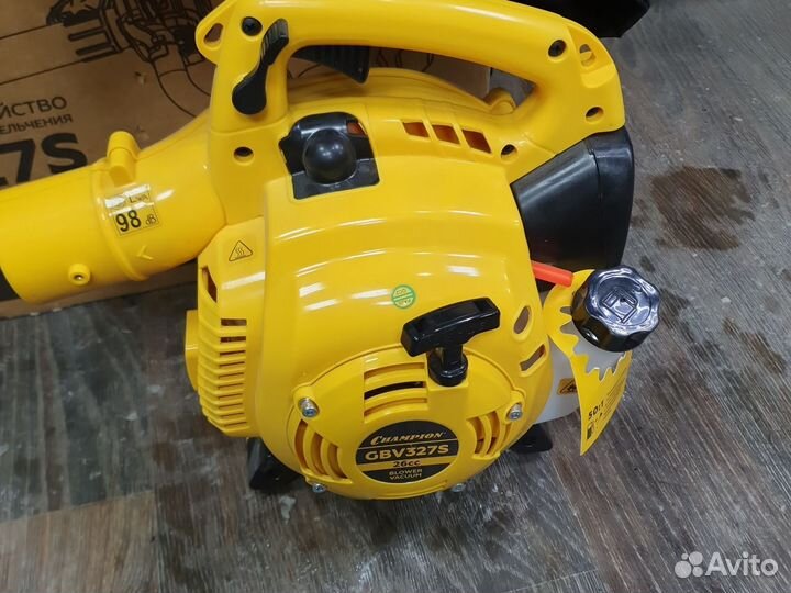 Бензопушка-пылесос champion gbv327s