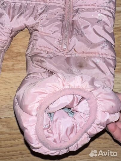 Комбинезон осенний весенний демисезонный 80-90