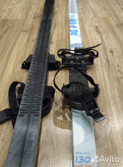Лыжи детские 130 с палками