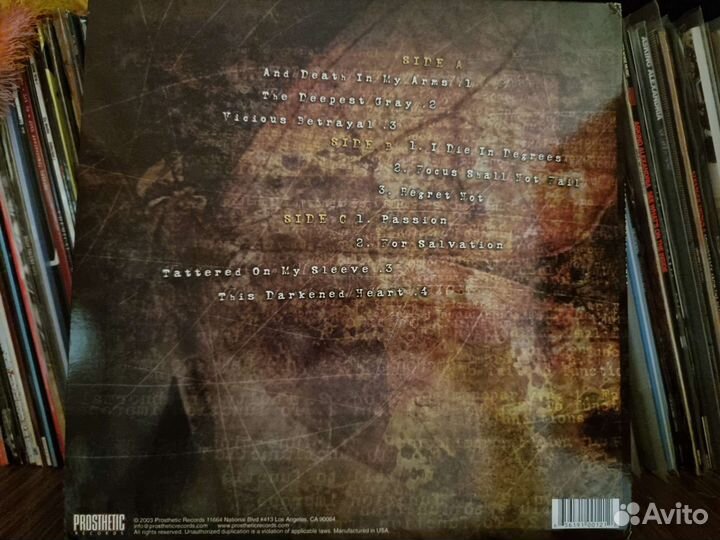 Винил all that remains - this darkened heart