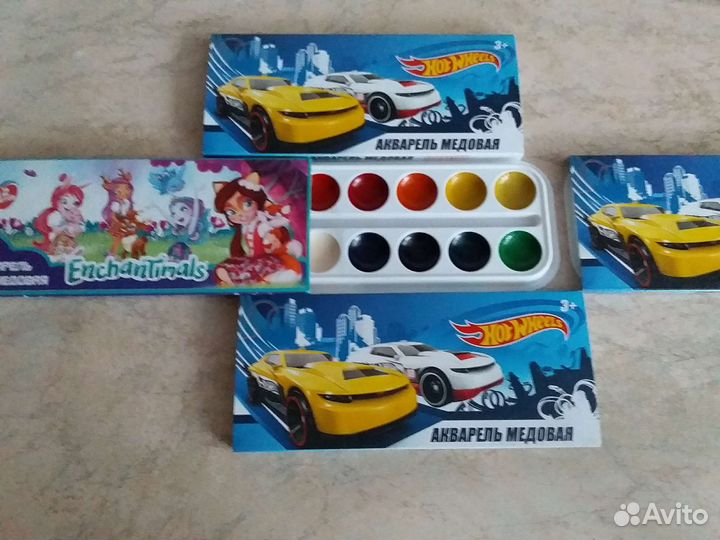 Акварель медовая 12 цветов