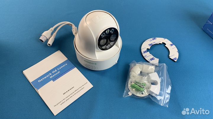 Wifi повортная камера 2 обьектива 3.6-8мм