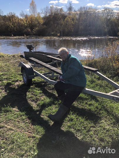 Лодка болотоход