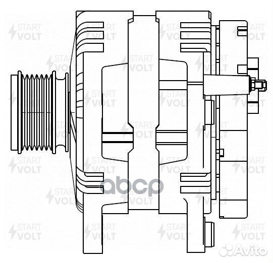 Генератор для а/м Газель Next (19) /VAG Passat B6