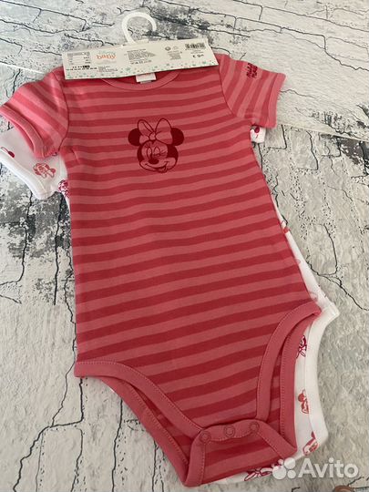 Боди для девочки, 2 шт в комплекте