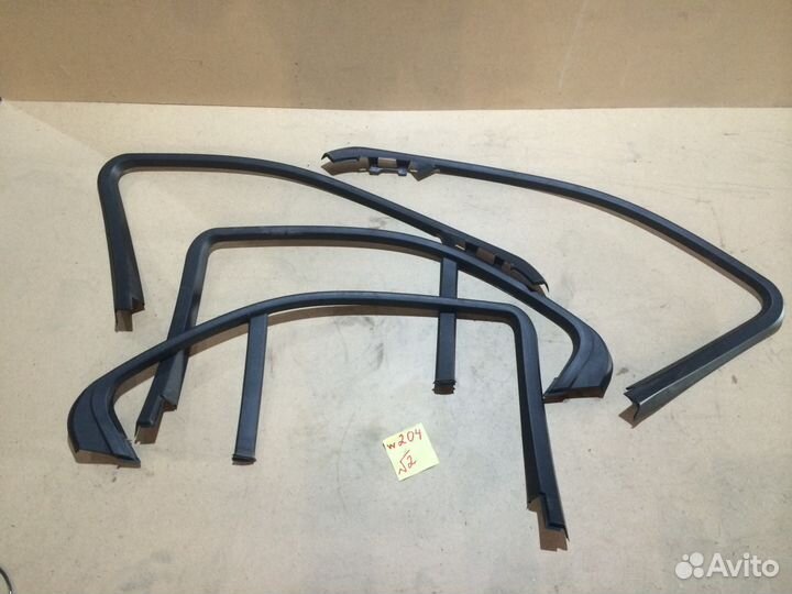 Накладки рамки дверей Mercedes C-class W204