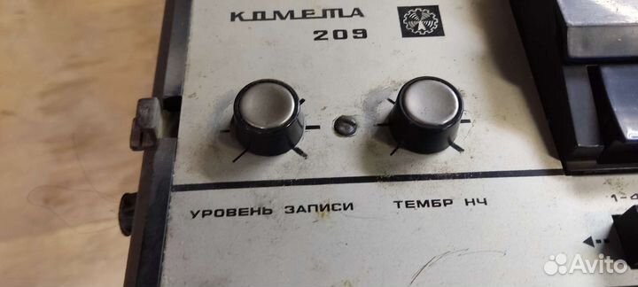 Катушечный магнитофон комета 209