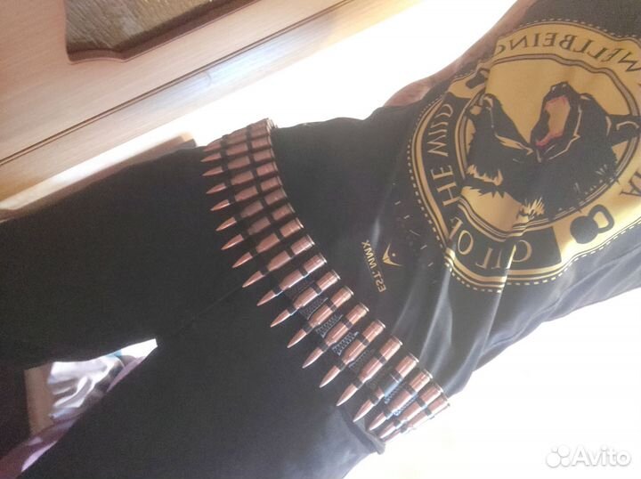 Неформальный пояс ремень патронташ