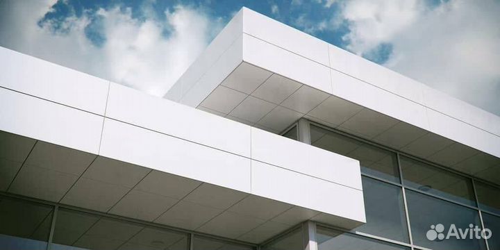 Алюминиевые композитные панели и монтаж вентфасад