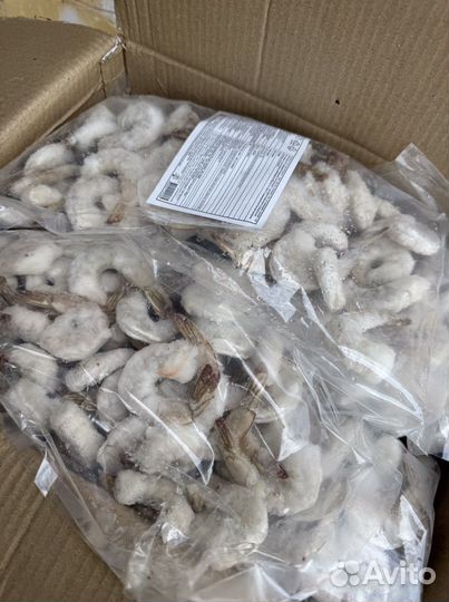 Креветки очищенные