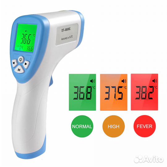 Детский бесконтактный ик термометр тела DT-8806C г