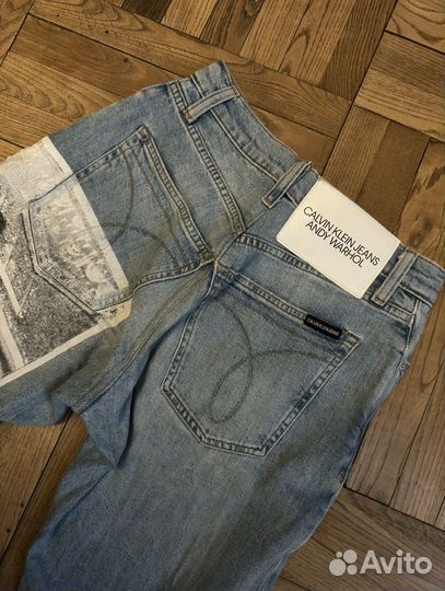 Calvin klein джинсы andy warhol