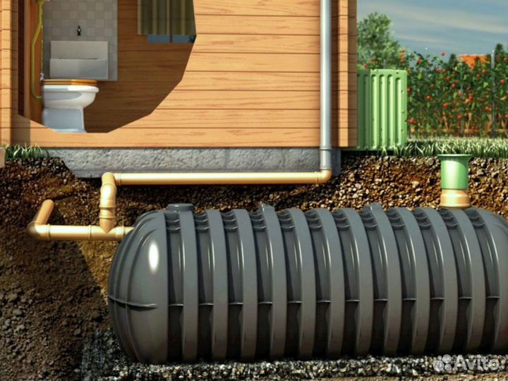 Септик эко Оранж 7 под ключ