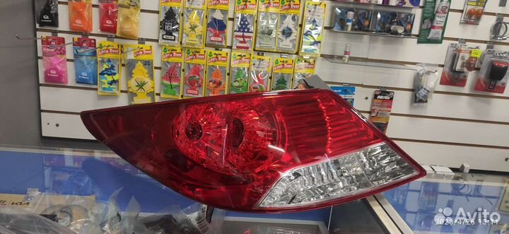 Фонарь левый Hyundai Solaris