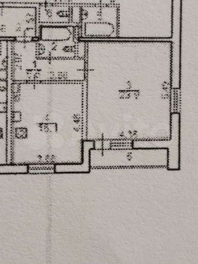 1-к. квартира, 48,7 м², 1/2 эт.