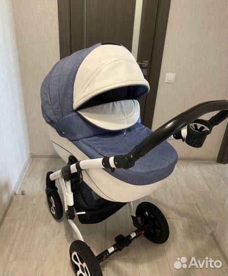 Коляска adamex 3 в 1 бу