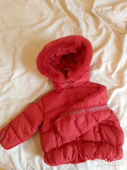 Пуховик для девочки 96-101