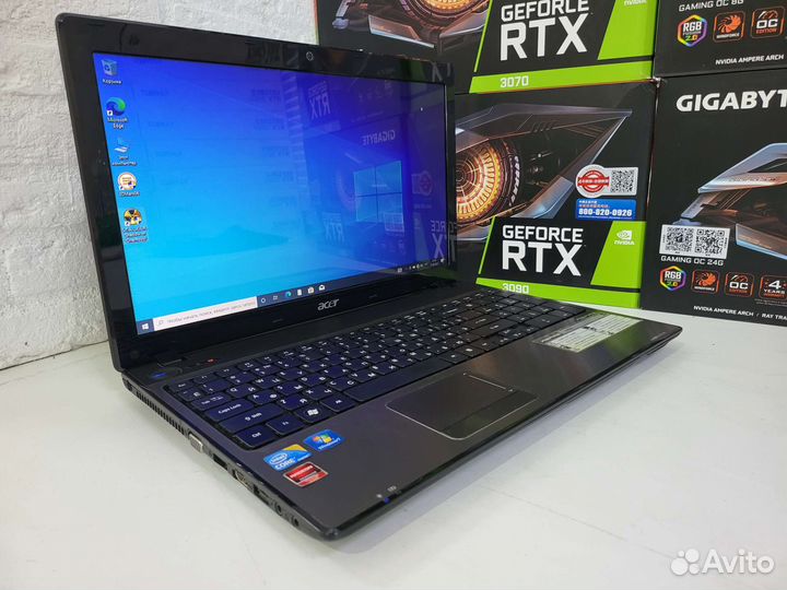 Ноутбук Acer на i5 и HD 6350M