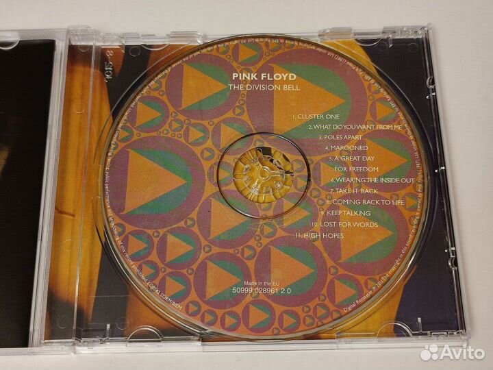 Cd Pink Floyd - The Division Bell
