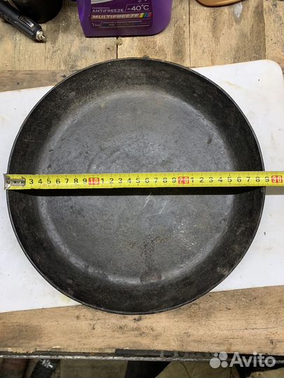 Чугунная сковорода СССР советская