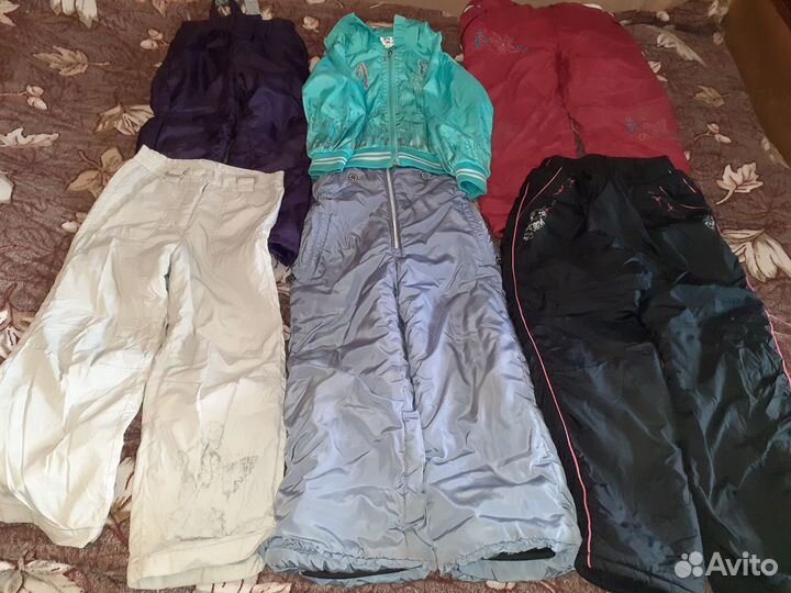 Детские вещи на девочку 4-9 лет