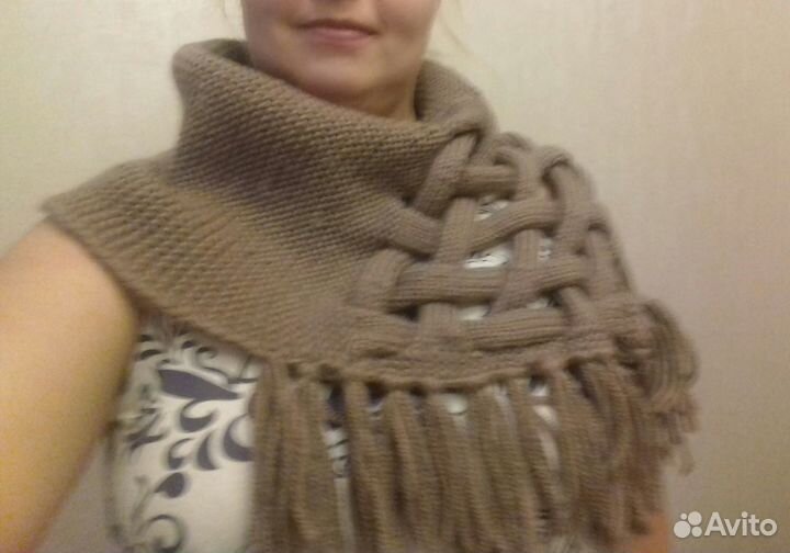Шарф снуд ручной работы