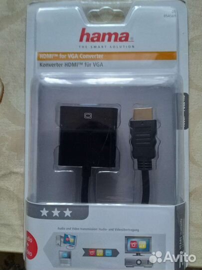 Переходник Hama H-54569 hdmi