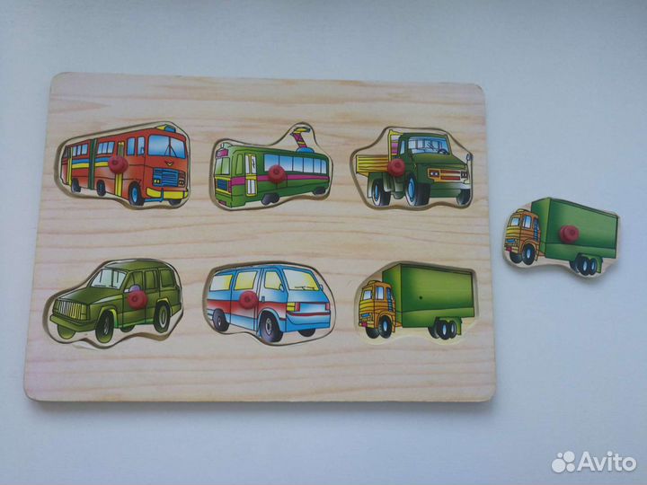 Пазлы деревянные игрушки