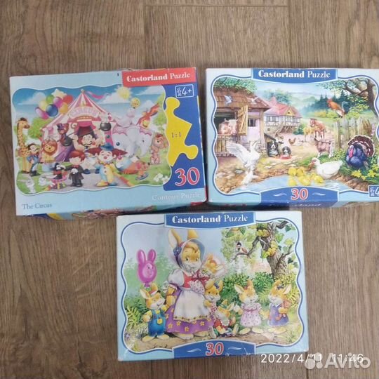 Пазлы детские