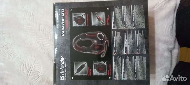 Defender warhead gaming headset g-185