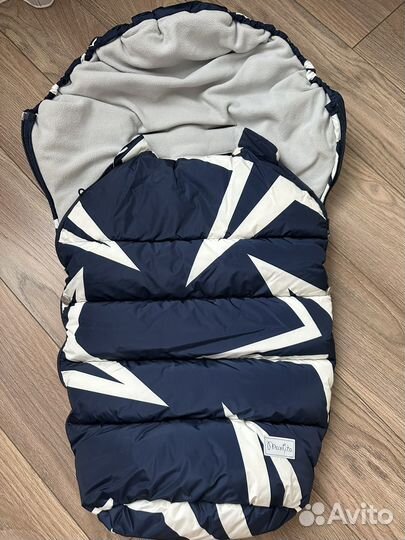 Зимний конверт в коляску mansita