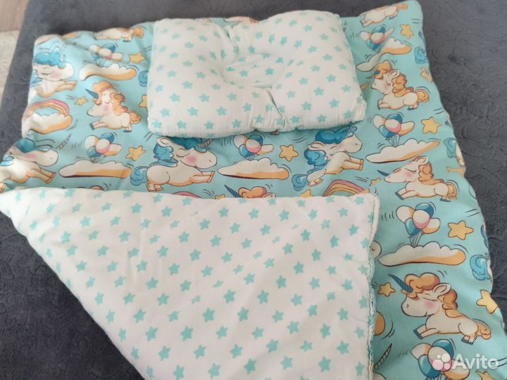 Кокон для новорожденных + одеяло и подушка