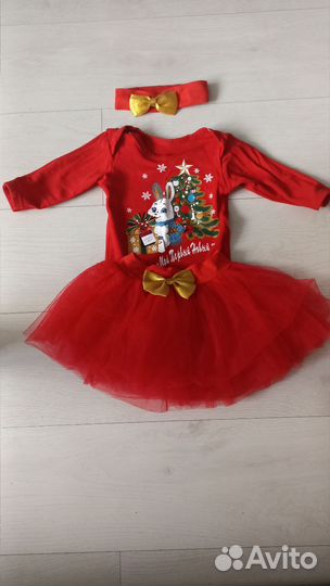 Новогодний костюм для девочки 68-74