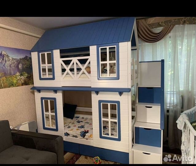 Детская кроватка домик от производителя