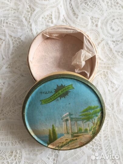 Косметика СССР.Пудреницы,зеркальце