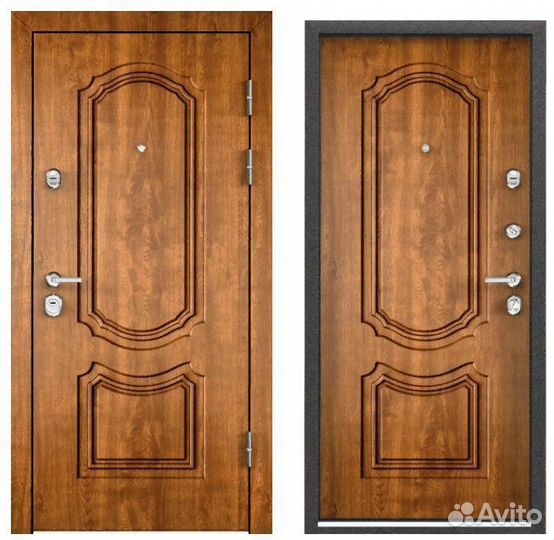 Трехконтурная входная Стальная дверь