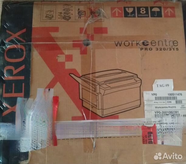 Мфу xerox workcentre PRO 315, + Тонер оригинал