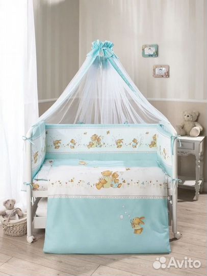 Комплект детского постельного белья Perina, 7предм