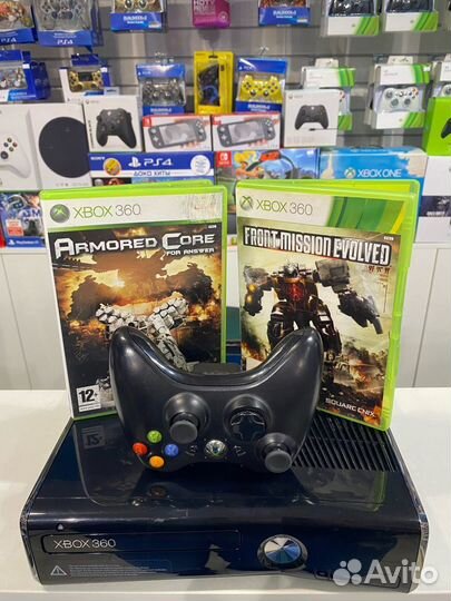 Xbox 360 + Armored Core for Answer + Front Mission