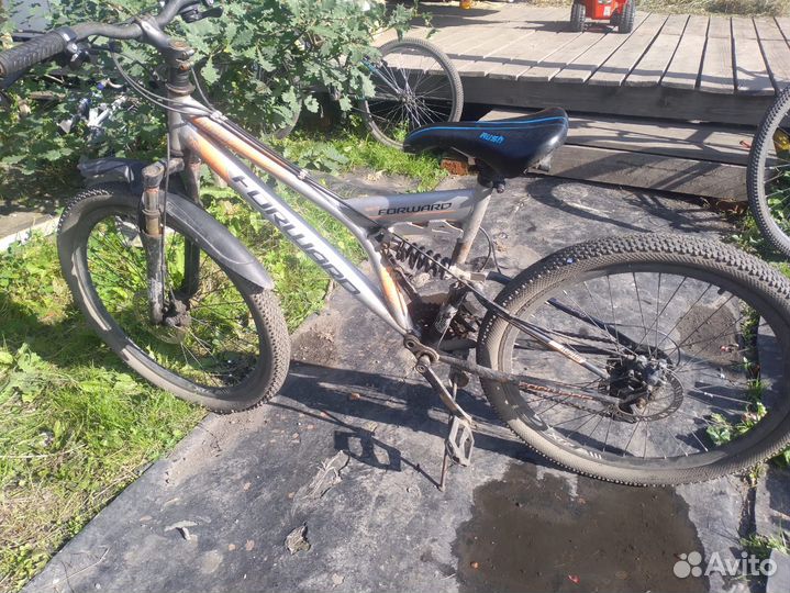 Горный велосипед Forward 26', двухподвес