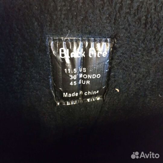 Ботинки для сноуборда Black Fire 45р